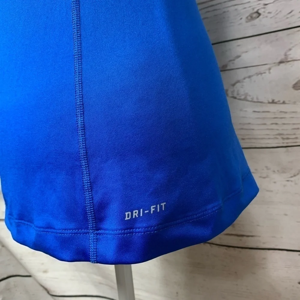 EUC Nike Dri-Fit Royal Blue & Teal Tank Top Medium